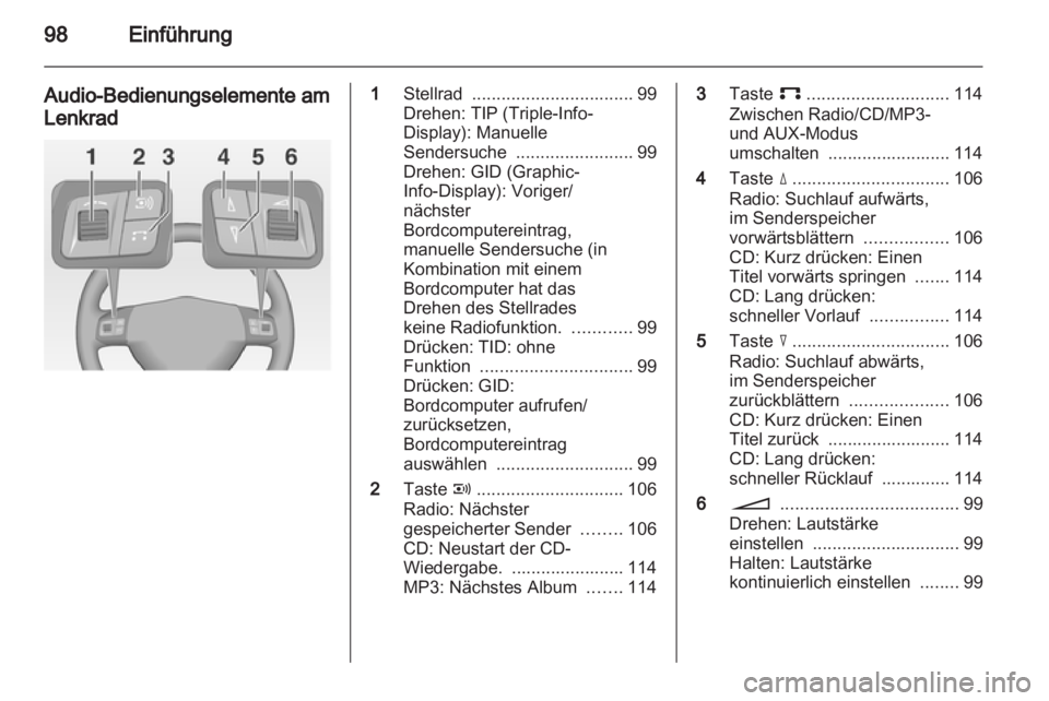 OPEL CORSA 2011 Infotainment-Handbuch (in German) OPEL CORSA 2011 Infotainment-Handbuch (in German)