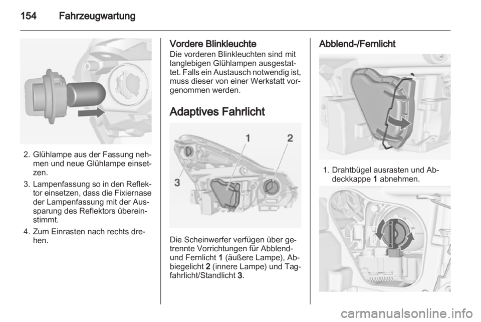 OPEL CORSA 2012  Betriebsanleitung (in German) 