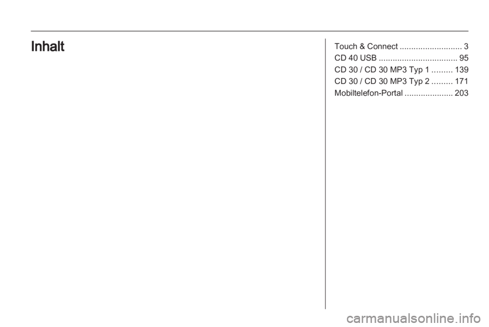 OPEL CORSA 2013  Infotainment-Handbuch (in German) 