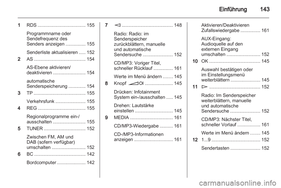 OPEL CORSA 2013  Infotainment-Handbuch (in German) 