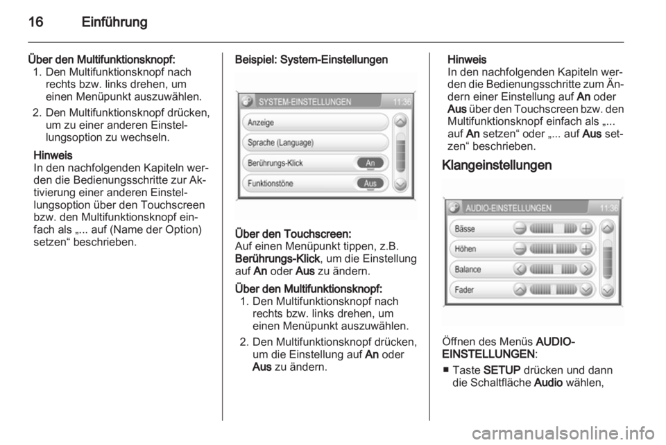 OPEL CORSA 2013  Infotainment-Handbuch (in German) 