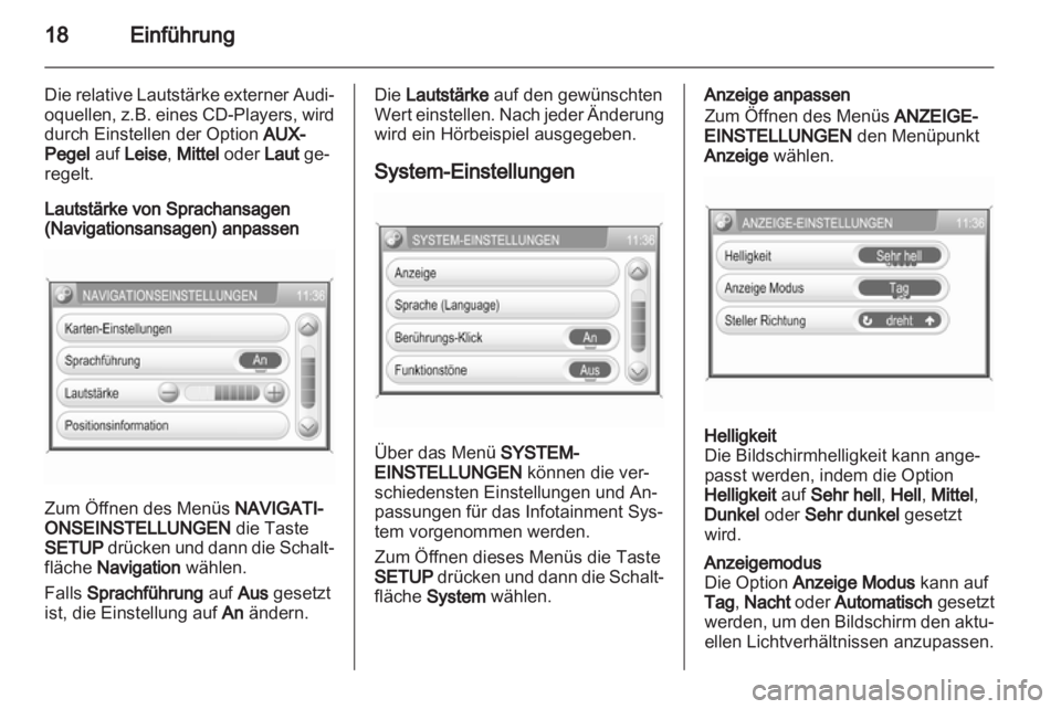 OPEL CORSA 2013  Infotainment-Handbuch (in German) 