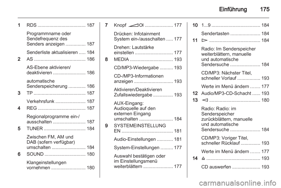 OPEL CORSA 2013 Infotainment-Handbuch (in German) OPEL CORSA 2013 Infotainment-Handbuch (in German)