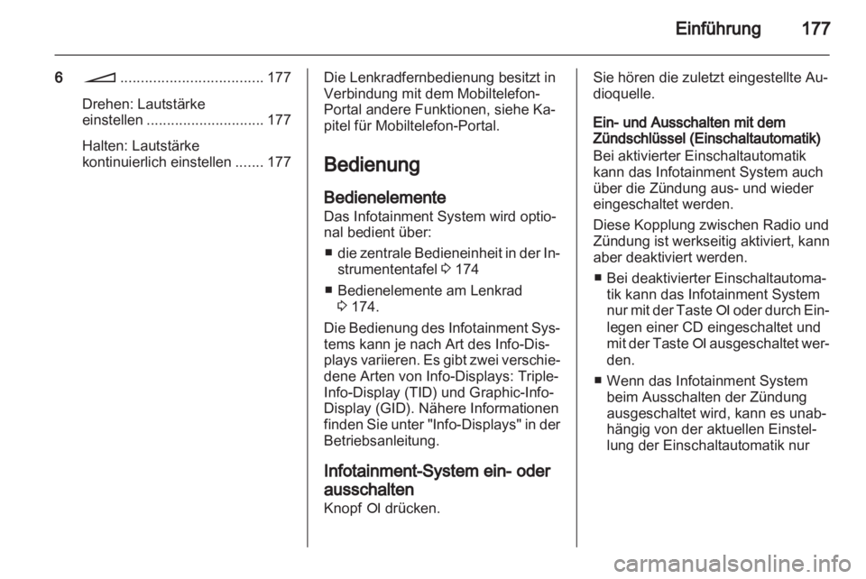 OPEL CORSA 2013 Infotainment-Handbuch (in German) OPEL CORSA 2013 Infotainment-Handbuch (in German)