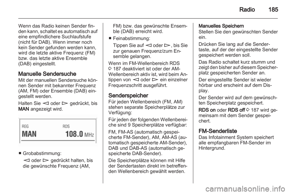OPEL CORSA 2013  Infotainment-Handbuch (in German) 