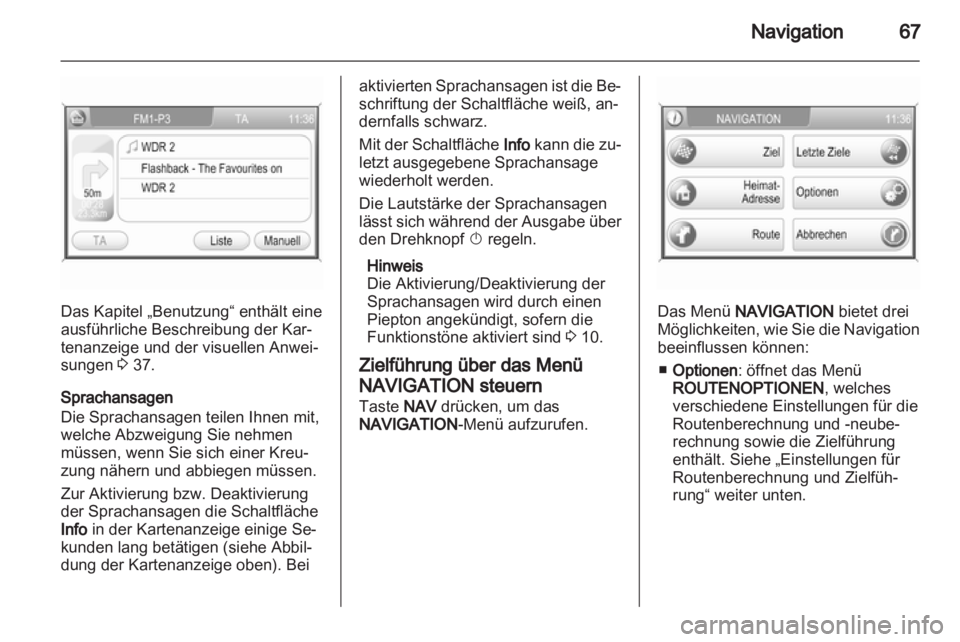 OPEL CORSA 2013  Infotainment-Handbuch (in German) 
