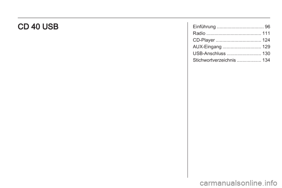 OPEL CORSA 2013  Infotainment-Handbuch (in German) 
