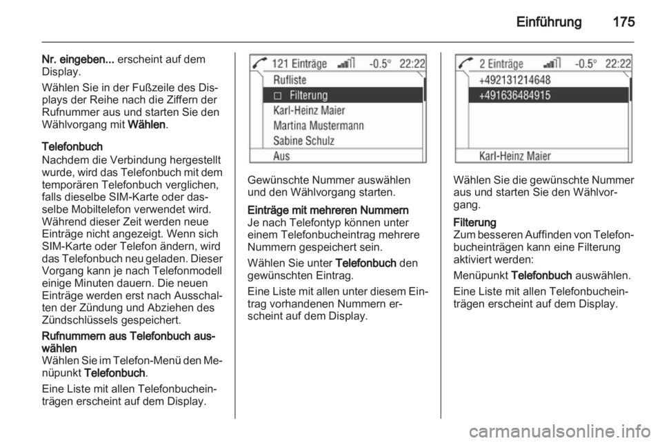 OPEL CORSA 2013.5  Infotainment-Handbuch (in German) 