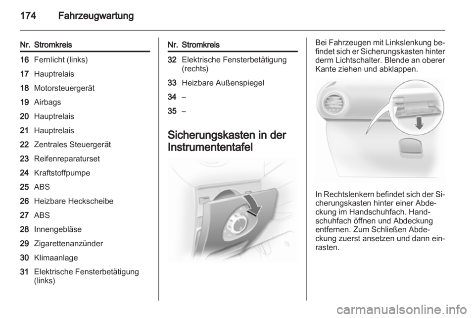 OPEL CORSA 2013.5  Betriebsanleitung (in German) 