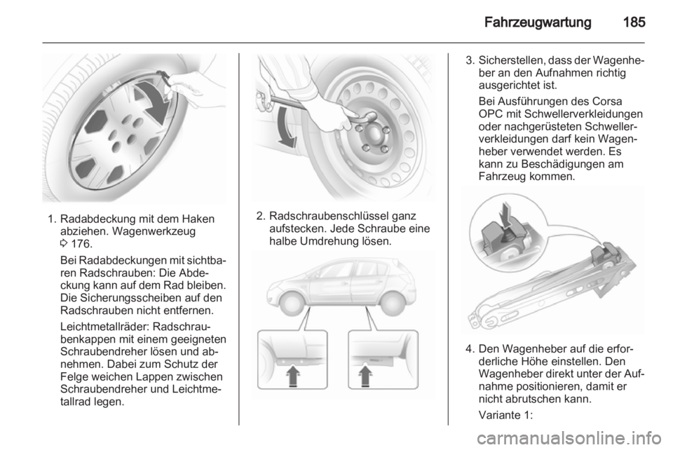 OPEL CORSA 2013.5  Betriebsanleitung (in German) 
