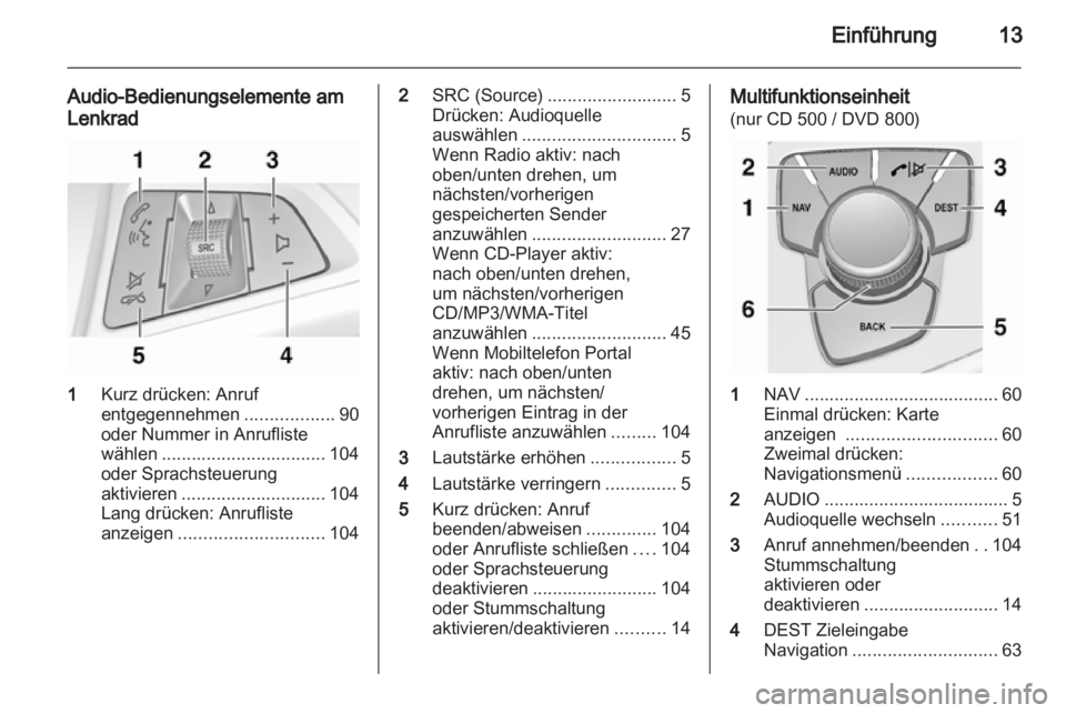OPEL INSIGNIA 2010.5 Infotainment-Handbuch (in German) OPEL INSIGNIA 2010.5 Infotainment-Handbuch (in German)