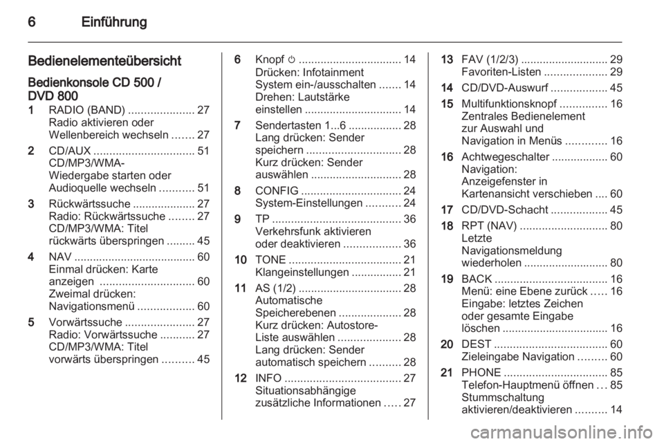 OPEL INSIGNIA 2010.5 Infotainment-Handbuch (in German) OPEL INSIGNIA 2010.5 Infotainment-Handbuch (in German)