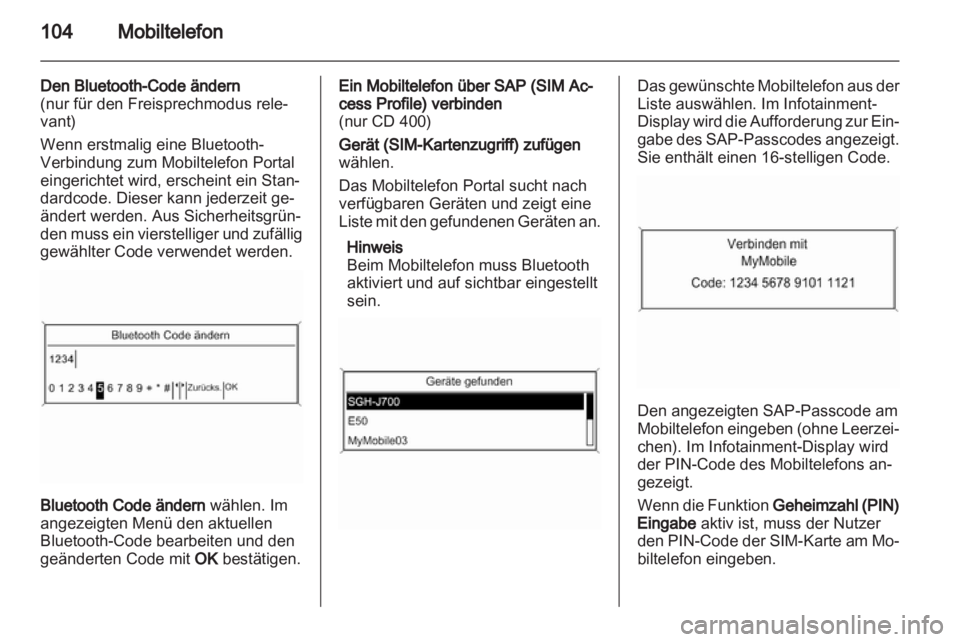 OPEL INSIGNIA 2011 Infotainment-Handbuch (in German) OPEL INSIGNIA 2011 Infotainment-Handbuch (in German)
