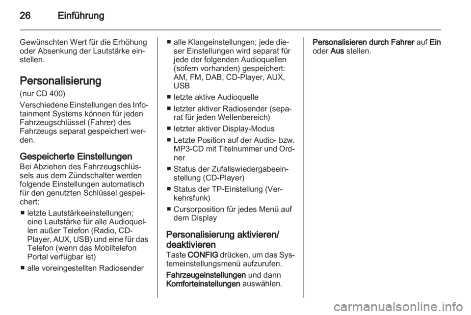 OPEL INSIGNIA 2011 Infotainment-Handbuch (in German) OPEL INSIGNIA 2011 Infotainment-Handbuch (in German)