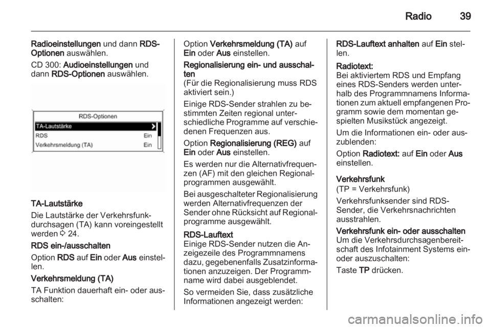 OPEL INSIGNIA 2011 Infotainment-Handbuch (in German) OPEL INSIGNIA 2011 Infotainment-Handbuch (in German)