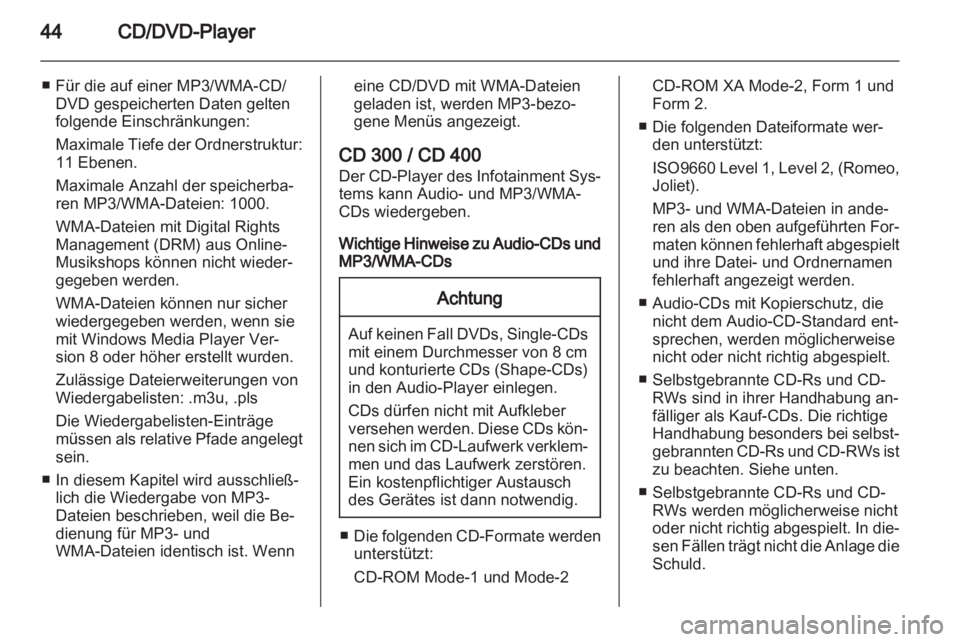 OPEL INSIGNIA 2011 Infotainment-Handbuch (in German) OPEL INSIGNIA 2011 Infotainment-Handbuch (in German)