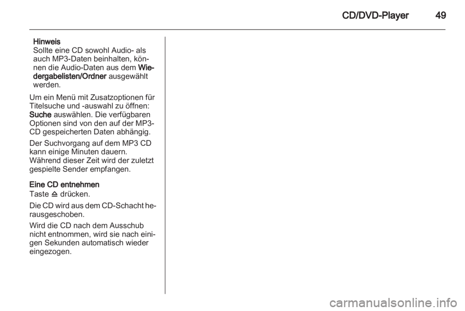 OPEL INSIGNIA 2011 Infotainment-Handbuch (in German) OPEL INSIGNIA 2011 Infotainment-Handbuch (in German)