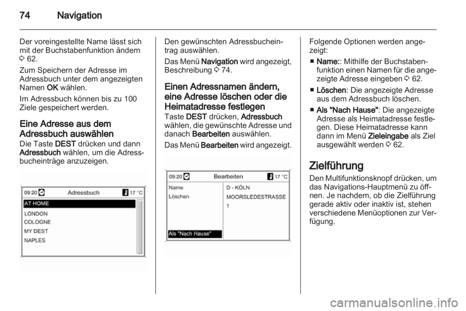 OPEL INSIGNIA 2011 Infotainment-Handbuch (in German) OPEL INSIGNIA 2011 Infotainment-Handbuch (in German)