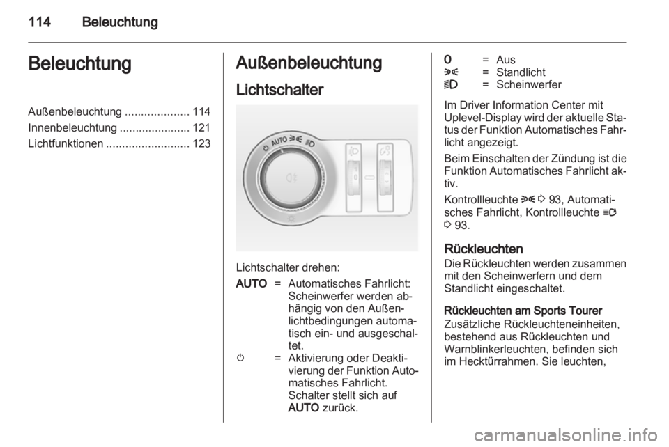 OPEL INSIGNIA 2011  Betriebsanleitung (in German) 