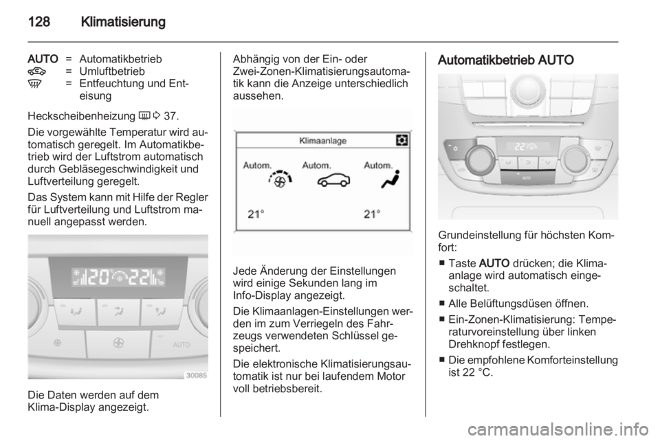OPEL INSIGNIA 2011  Betriebsanleitung (in German) 