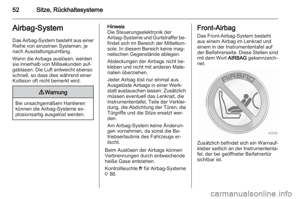 OPEL INSIGNIA 2011  Betriebsanleitung (in German) 