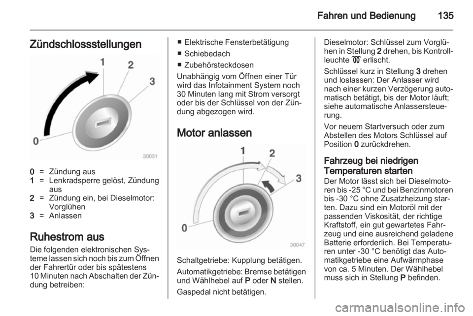 OPEL INSIGNIA 2011.5  Betriebsanleitung (in German) 