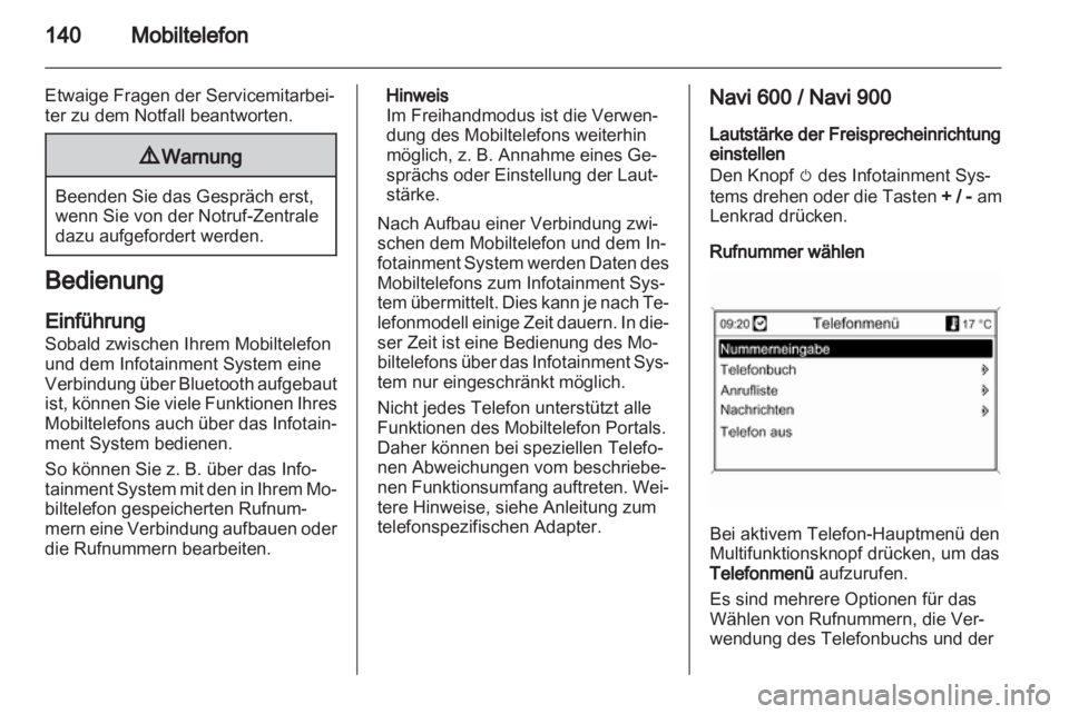 OPEL INSIGNIA 2012  Infotainment-Handbuch (in German) 