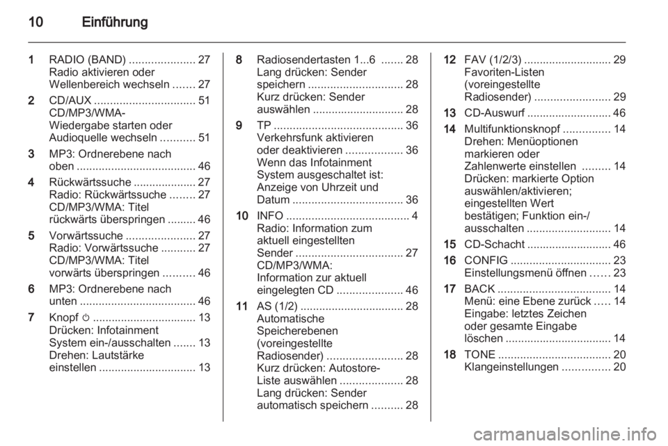 OPEL INSIGNIA 2012 Infotainment-Handbuch (in German) OPEL INSIGNIA 2012 Infotainment-Handbuch (in German)