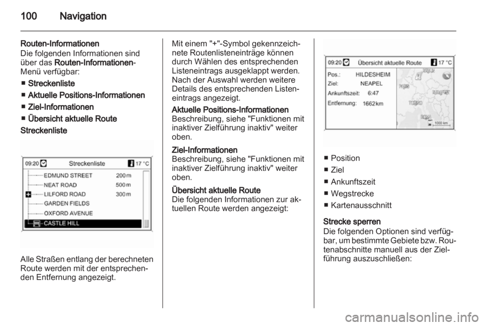 OPEL INSIGNIA 2012 Infotainment-Handbuch (in German) OPEL INSIGNIA 2012 Infotainment-Handbuch (in German)