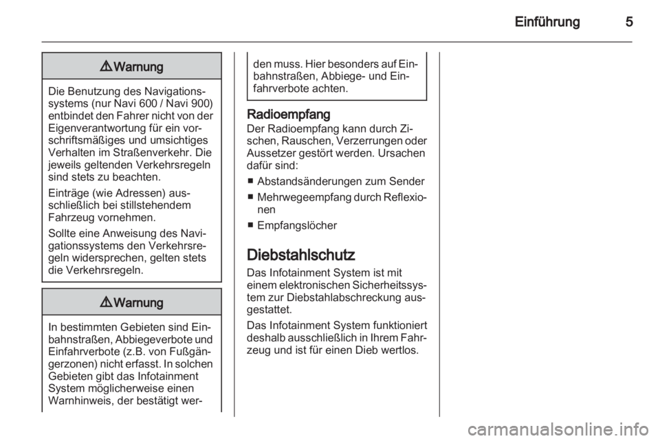 OPEL INSIGNIA 2012.5  Infotainment-Handbuch (in German) 