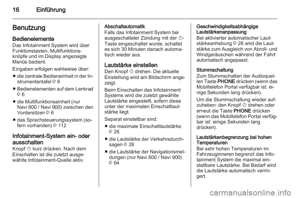 OPEL INSIGNIA 2013 Infotainment-Handbuch (in German) OPEL INSIGNIA 2013 Infotainment-Handbuch (in German)