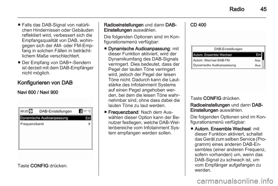 OPEL INSIGNIA 2013 Infotainment-Handbuch (in German) OPEL INSIGNIA 2013 Infotainment-Handbuch (in German)
