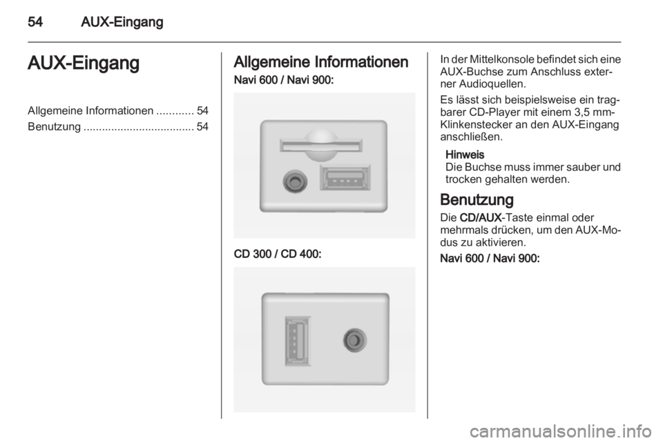 OPEL INSIGNIA 2013 Infotainment-Handbuch (in German) OPEL INSIGNIA 2013 Infotainment-Handbuch (in German)