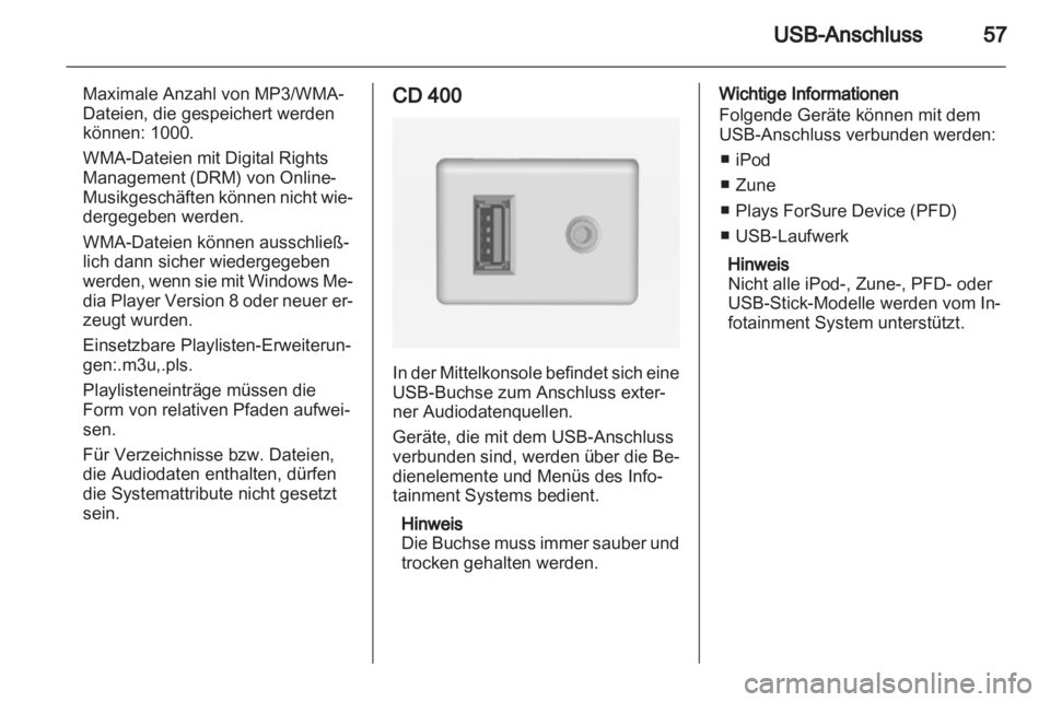 OPEL INSIGNIA 2013 Infotainment-Handbuch (in German) OPEL INSIGNIA 2013 Infotainment-Handbuch (in German)