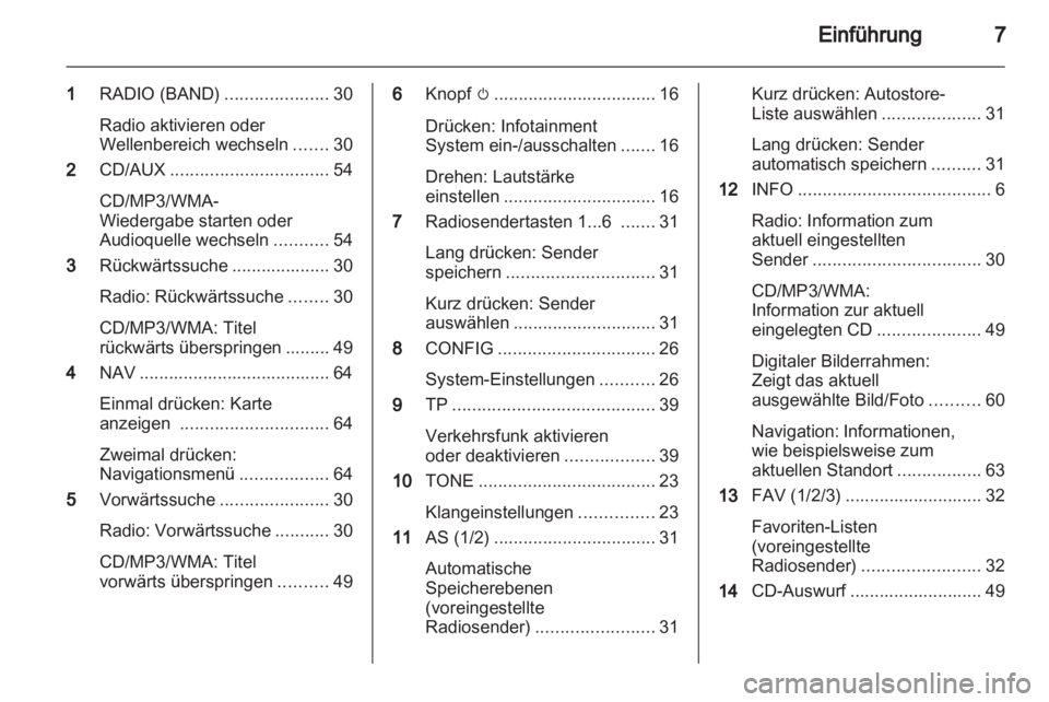 OPEL INSIGNIA 2013  Infotainment-Handbuch (in German) 