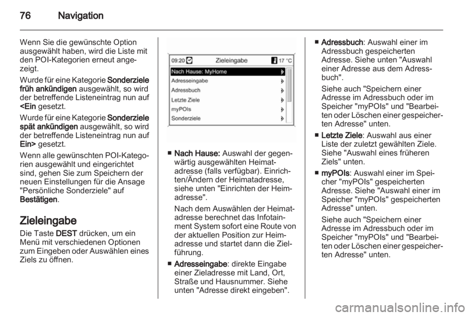OPEL INSIGNIA 2013 Infotainment-Handbuch (in German) OPEL INSIGNIA 2013 Infotainment-Handbuch (in German)