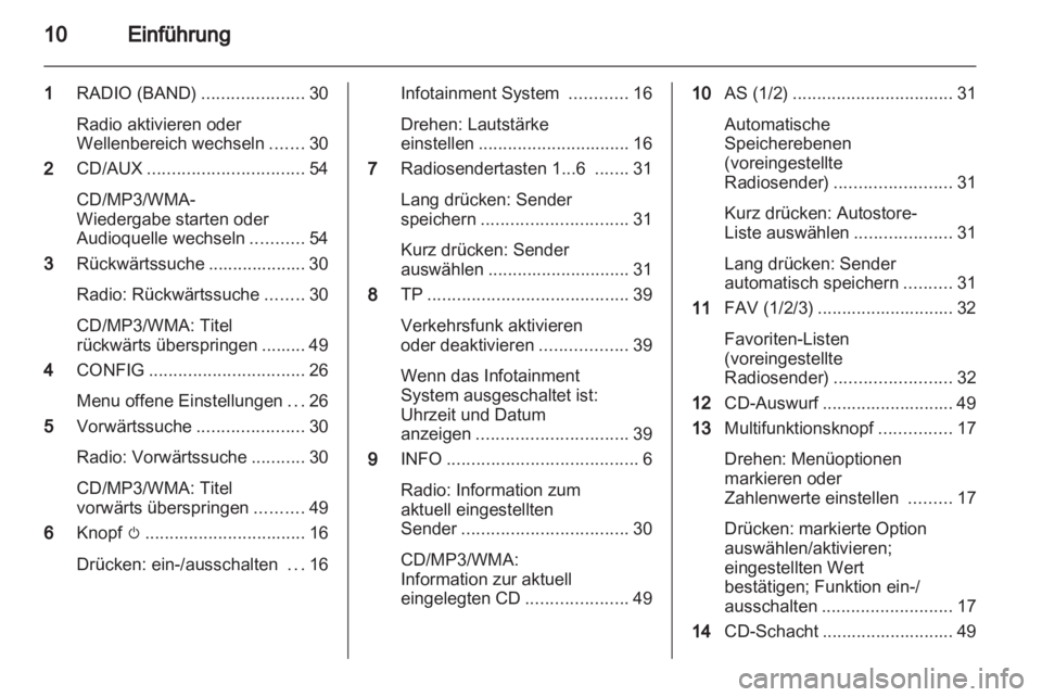 OPEL INSIGNIA 2013  Infotainment-Handbuch (in German) 