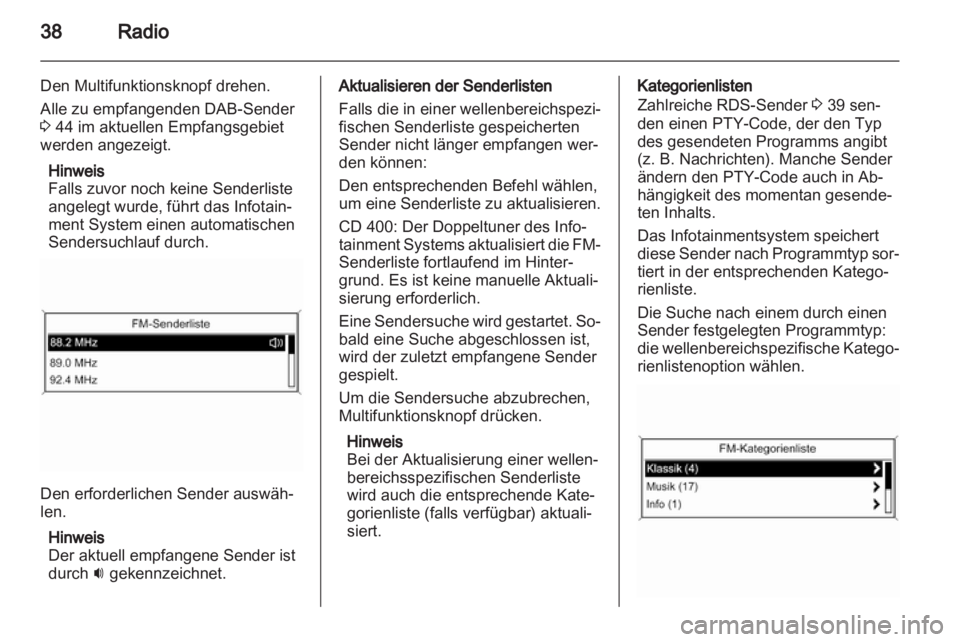 OPEL INSIGNIA 2013.5  Infotainment-Handbuch (in German) 