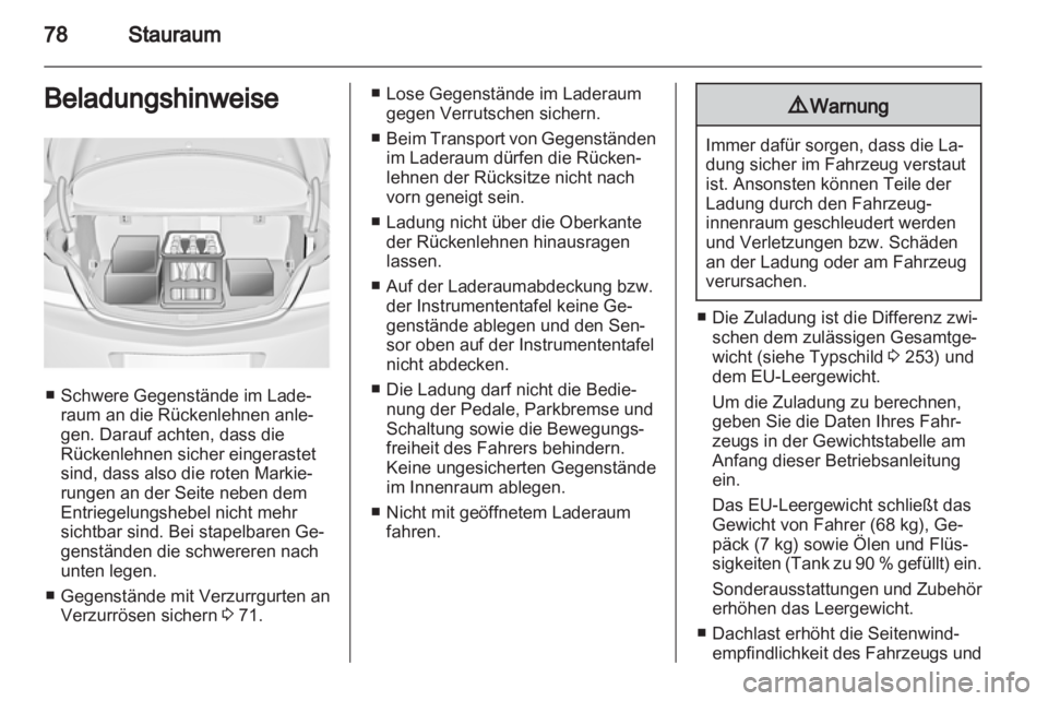 OPEL INSIGNIA 2013.5 Betriebsanleitung (in German) OPEL INSIGNIA 2013.5 Betriebsanleitung (in German)