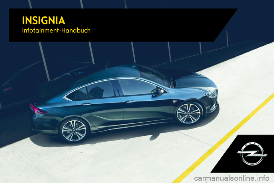 OPEL INSIGNIA BREAK 2017.5  Infotainment-Handbuch (in German) INSIGNIAInfotainment-Handbuch 