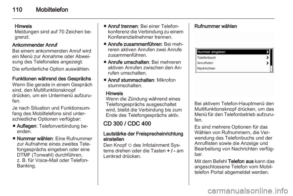 OPEL MERIVA 2011  Infotainment-Handbuch (in German) 