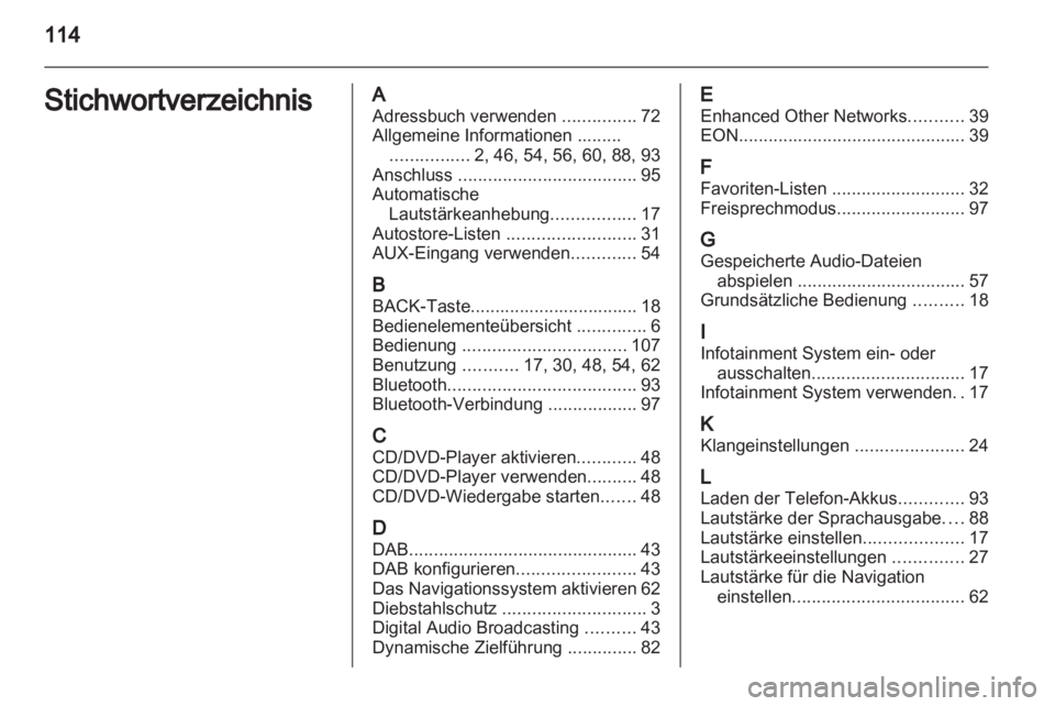 OPEL MERIVA 2011 Infotainment-Handbuch (in German) OPEL MERIVA 2011 Infotainment-Handbuch (in German)