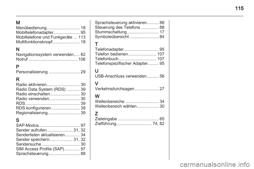 OPEL MERIVA 2011 Infotainment-Handbuch (in German) OPEL MERIVA 2011 Infotainment-Handbuch (in German)