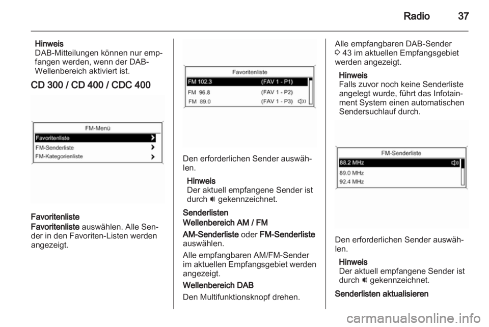 OPEL MERIVA 2011  Infotainment-Handbuch (in German) 