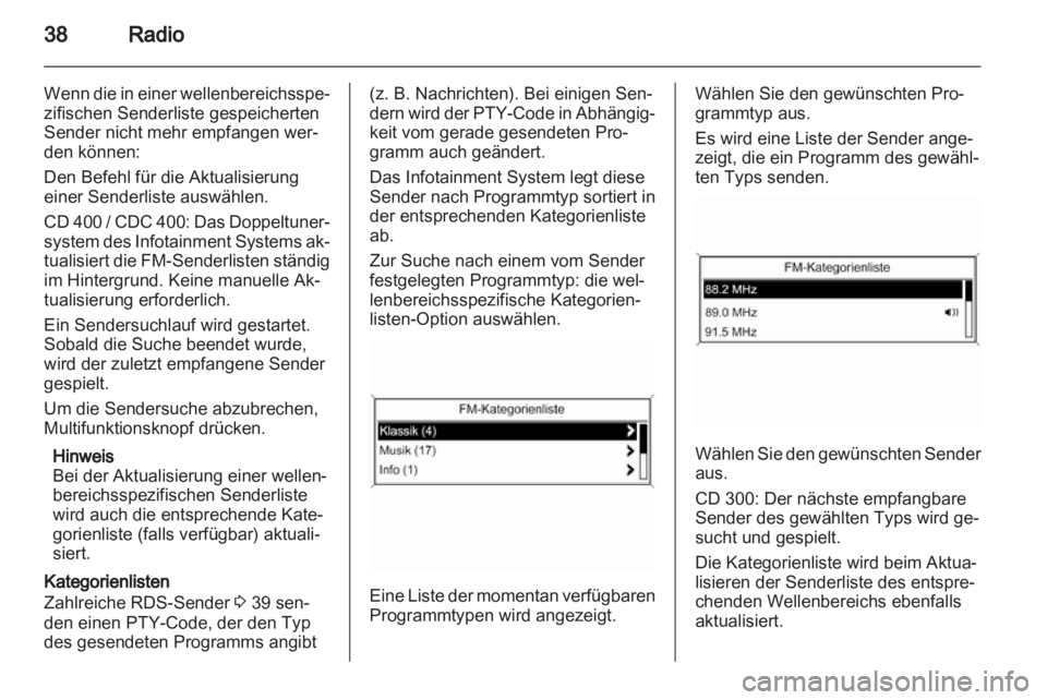 OPEL MERIVA 2011  Infotainment-Handbuch (in German) 