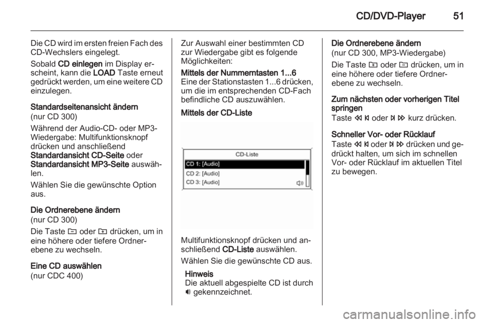 OPEL MERIVA 2011  Infotainment-Handbuch (in German) 