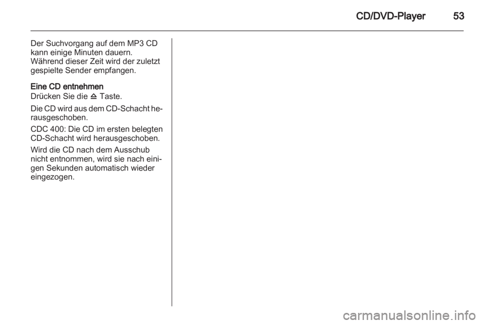 OPEL MERIVA 2011  Infotainment-Handbuch (in German) 