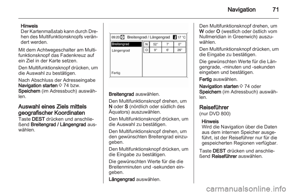 OPEL MERIVA 2011  Infotainment-Handbuch (in German) 