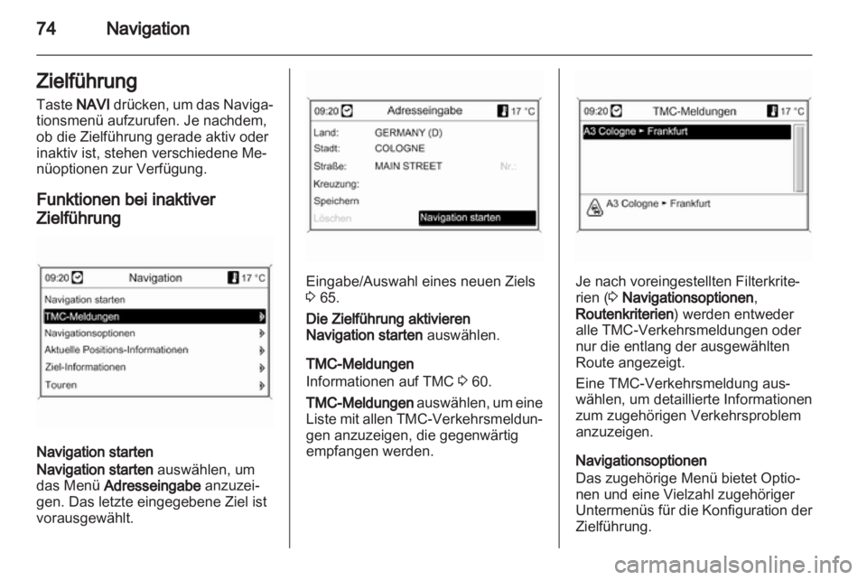 OPEL MERIVA 2011  Infotainment-Handbuch (in German) 