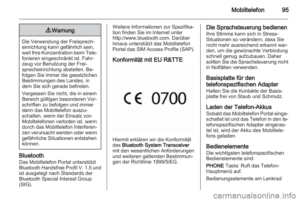 OPEL MERIVA 2011.25  Infotainment-Handbuch (in German) 